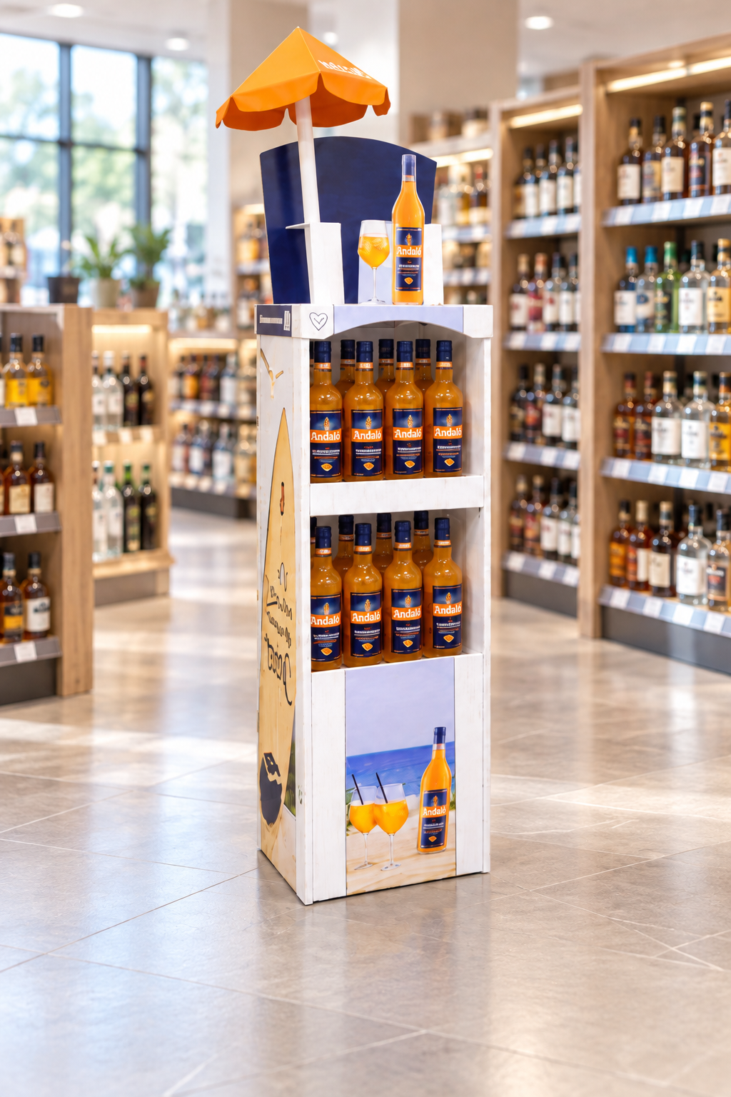 Foldable Shop - Andalo - Holbox Displays Foldable Shop - Andalo - Holbox Displays