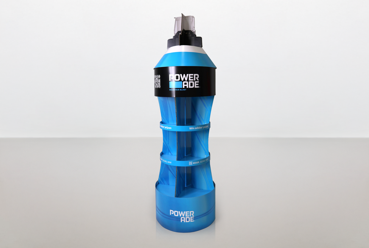 Kartonnen display - specials - Power ade - Holbox Kartonnen display - specials - Power ade - Holbox