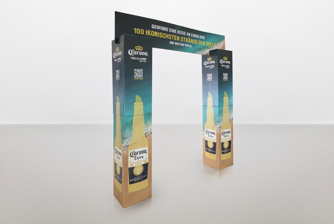 Communicerende displays - Corona - Holbox Communicerende displays - Corona - Holbox