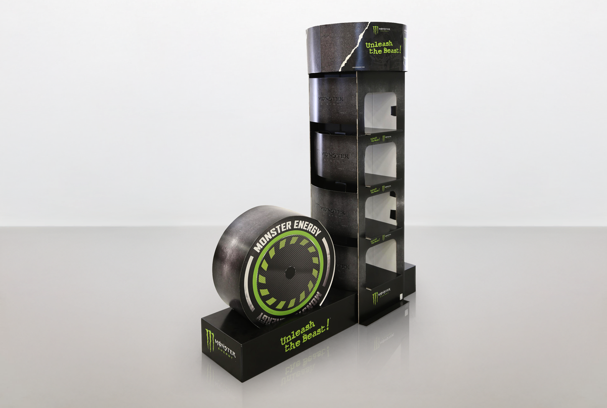 Kartonnen display - specials - Monster - Holbox Kartonnen display - specials - Monster - Holbox