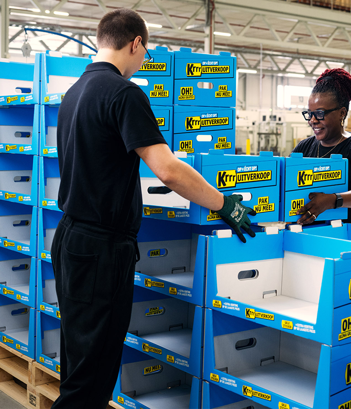 Kartonnen display co-packing en logistiek - Holbox Display Kartonnen display co-packing en logistiek - Holbox Display
