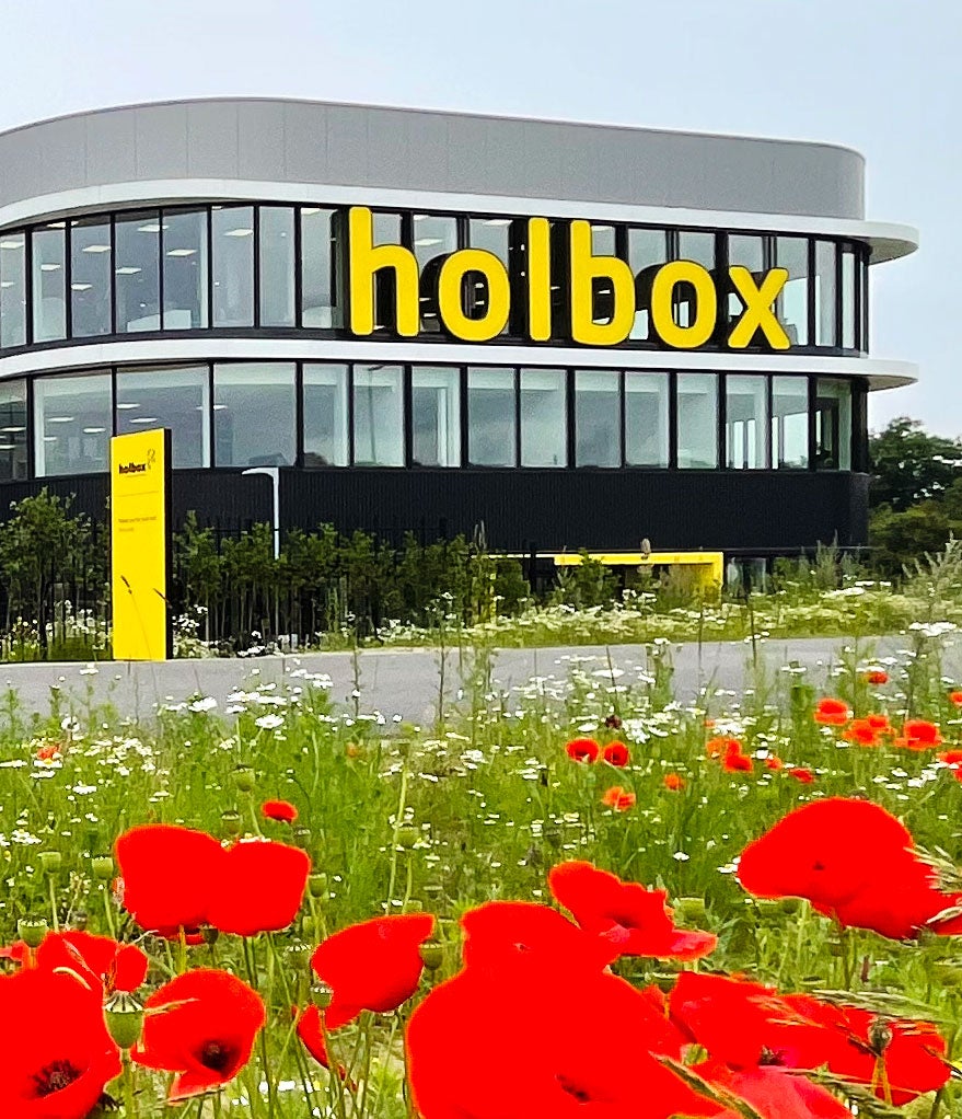 Holbox pand met bloemen - open dag Holbox pand met bloemen - open dag