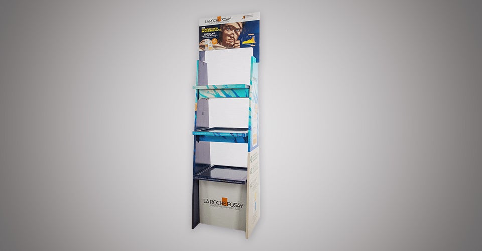 Holbox foldable display voor L'Oréal Holbox foldable display voor L'Oréal